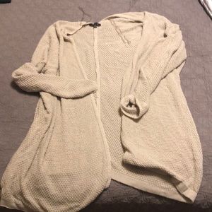 COversized open cardigan